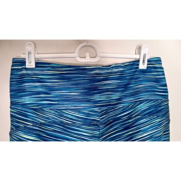 Bally Total Fitness Workout Yoga Exercise Athletic Legging Capris L - Picture 6 of 9